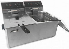 Фритюрница ВЭ электричество 220 V/4 kW настольная 2/4 L Airhot EF4+4 Фритюрница ВЭ электричество 220 V/4 kW настольная 2/4 L Airhot EF4+4