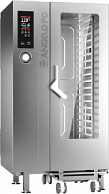 Пароконвектомат ВЭ электричество 380 V/34,3 kW инжекторный 20 Gn 1/1(600/400) Angelo Po FX201E3