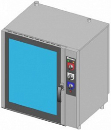 Пароконвектомат ВЭ газ 220 V/1 kW инжекторный 10 Gn 1/1 Tecnoinox GFC10M Пароконвектомат ВЭ газ 220 V/1 kW инжекторный 10 Gn 1/1 Tecnoinox GFC10M