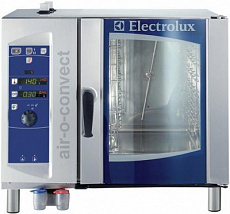 Пароконвектомат ВЭ электричество 380 V/10,1 kW инжекторный 6 Gn 1/1 Electrolux AOS061ECA1/269200 Пароконвектомат ВЭ электричество 380 V/10,1 kW инжекторный 6 Gn 1/1 Electrolux AOS061ECA1/269200