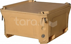 Изотермический контейнер 460 L 1 230/1 030/650 полиэтилен Тара RIC 460 БК