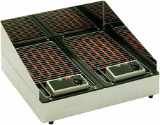 Гриль лавовый/Сhar Broil электрический корп. настольный 2 зоны 5 kW 220 V Roller Grill 140D Гриль лавовый/Сhar Broil электрический корп. настольный 2 зоны 5 kW 220 V Roller Grill 140D