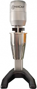 Миксер для молочных коктейлей 1 рожковый нержавеющая сталь 0.8 L Macap F4 Миксер для молочных коктейлей 1 рожковый нержавеющая сталь 0.8 L Macap F4