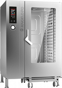 Пароконвектомат ВЭ электричество 380 V/55,5 kW инжекторный 20 Gn 2/1 Angelo Po FX202E3