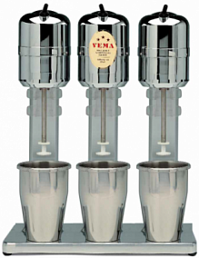 Миксер для молочных коктейлей 3 рожковый нержавеющая сталь 0.8 L Vema FL2027/L Миксер для молочных коктейлей 3 рожковый нержавеющая сталь 0.8 L Vema FL2027/L