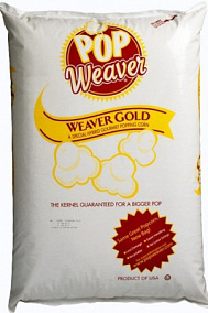 Зерно кукурузы мешок 22,68 кг Weaver Popcorn Бабочка Gold Зерно кукурузы мешок 22,68 кг Weaver Popcorn Бабочка Gold