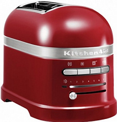 Тостер красный 2 хлебца 220 V/1,3 kW KitchenAid 5KMT2204EER Тостер красный 2 хлебца 220 V/1,3 kW KitchenAid 5KMT2204EER