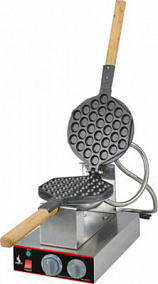 Вафельница для гонконгских вафель 1 РП ФК круглая D 200/200 mm 1,4 kW Airhot WB-HK1 Bubble Waffle Вафельница для гонконгских вафель 1 РП ФК круглая D 200/200 mm 1,4 kW Airhot WB-HK1 Bubble Waffle