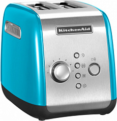 Тостер голубой кристалл 2 хлебца 220 V/1,1 kW KitchenAid 5KMT221ECL Тостер голубой кристалл 2 хлебца 220 V/1,1 kW KitchenAid 5KMT221ECL