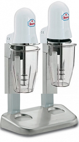 Миксер для молочных коктейлей 2 рожковый пластик 0,55 L Sirman Sirio 2 Grigio Миксер для молочных коктейлей 2 рожковый пластик 0,55 L Sirman Sirio 2 Grigio