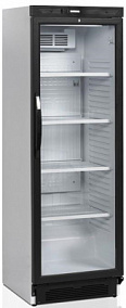 Шкаф холодильный белый +1/+18°C дверь стекло 374 L Tefcold CEV420